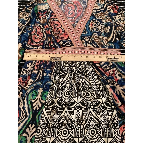 Flying Tomato Boho A-line Dress Colorful & Fun Women's Large - Picture 8 of 11